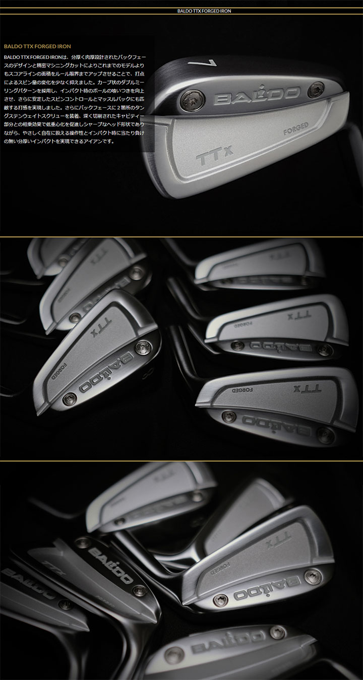 バルド　TTX FORGED  NS950 Sシャフト　6本セット