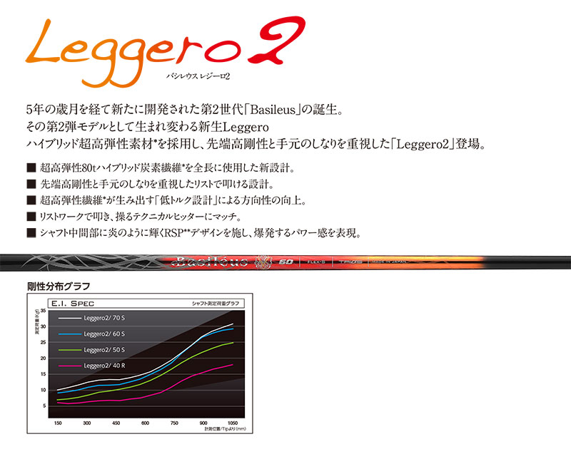 ジオテックゴルフ公式通販サイト / バシレウス LeggeroⅡ