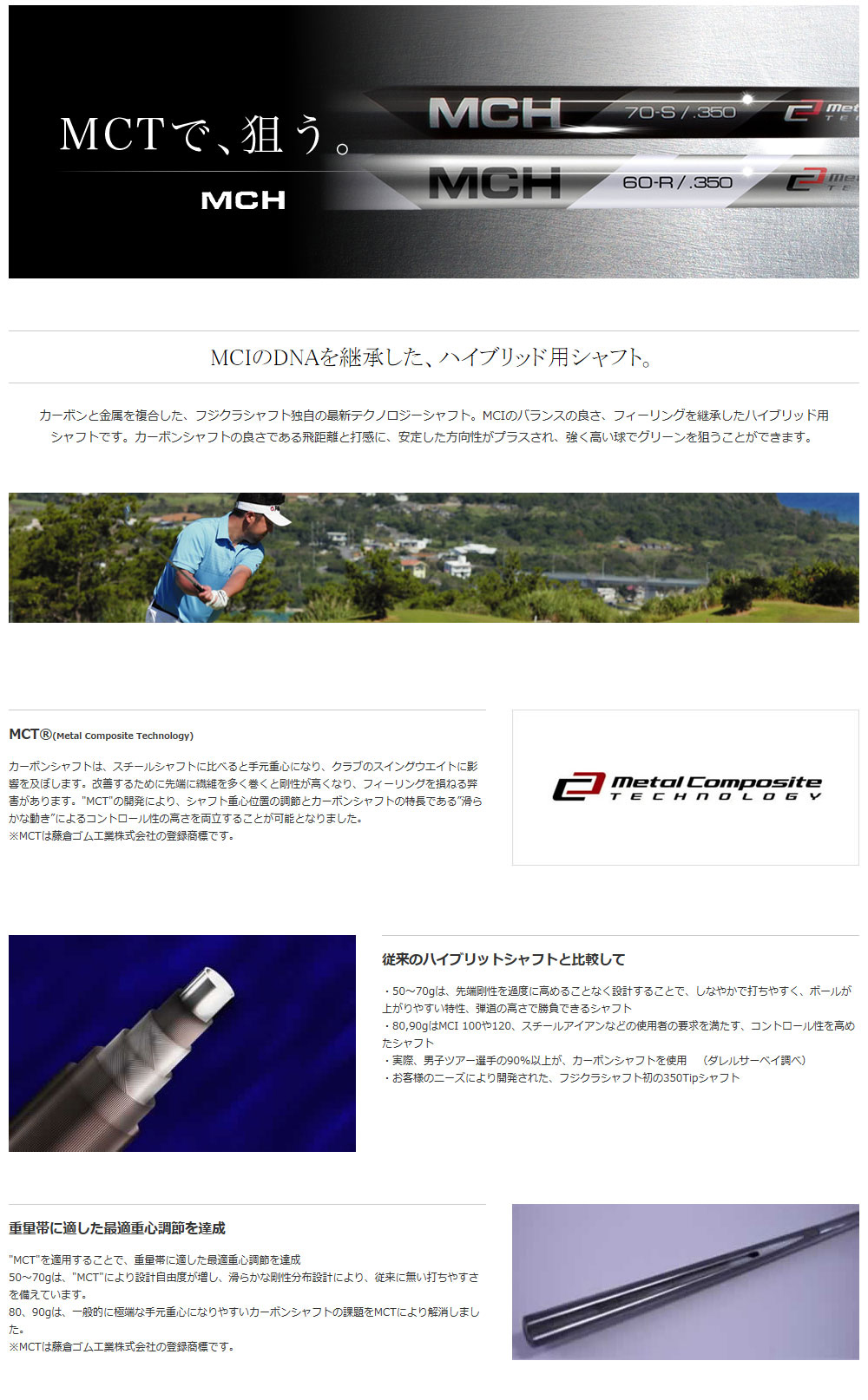 ジオテックゴルフ公式通販サイト / MCH 70