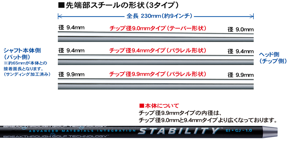 送料無料 内祝い ジオテックゴルフ公式通販サイト / スタビリティーシャフト EI クラブ
