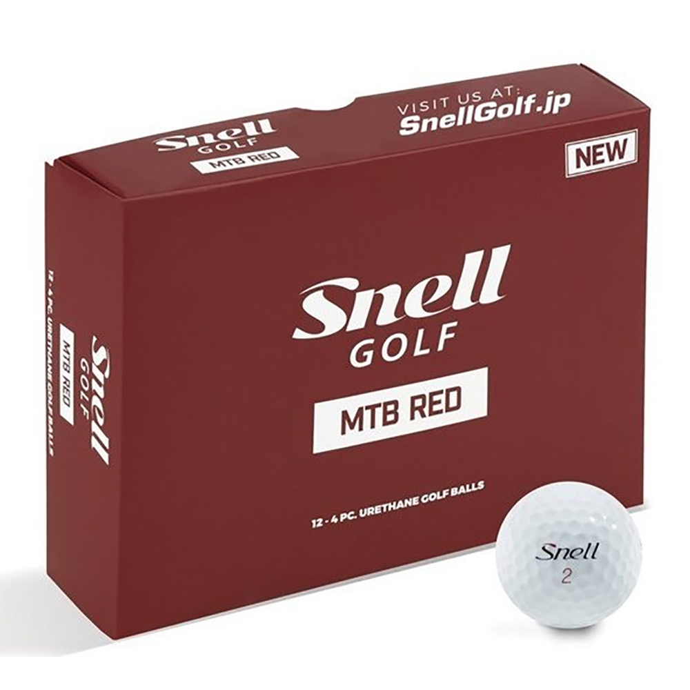 ジオテックゴルフ公式通販サイト / Snell (スネル) MTB RED ボール 【3 ...