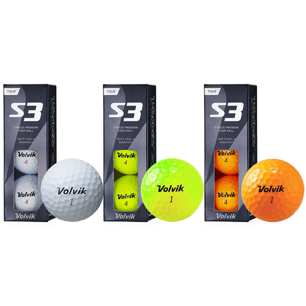 ☆VOLVIC GOLF☆ ボールビック韓国 冬用　ミンク起毛　長袖 ボルビック（Volvik）（メンズ）ゴルフボール XT SOFT 3個入り