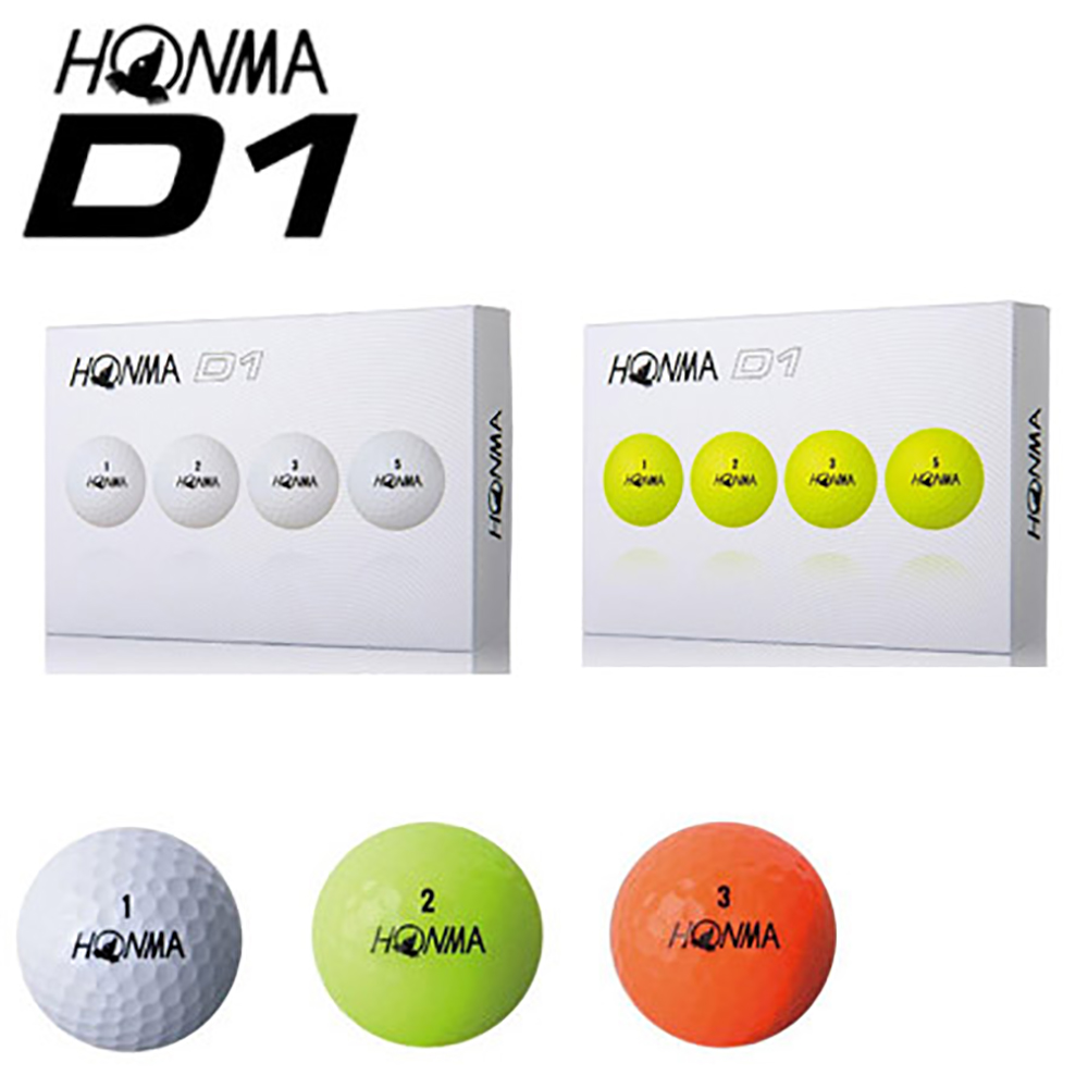 ジオテックゴルフ公式通販サイト Honma New D1 ボール Bt 1801 3個入り