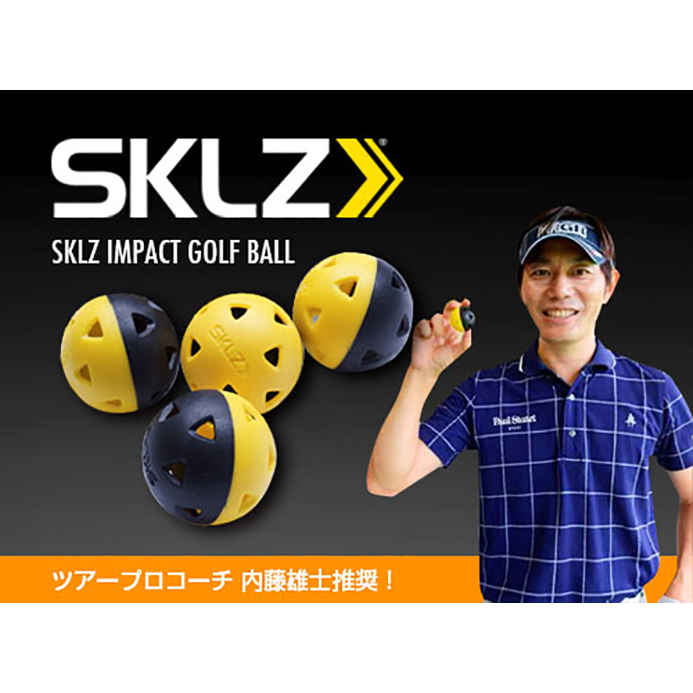 ジオテックゴルフ公式通販サイト / スキルズ インパクト ゴルフボール 12個入 (SKLZ IMPACT GOLF BALL) SKMGNT26
