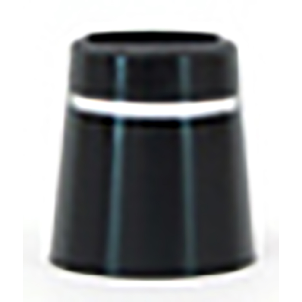 ジオテックゴルフ公式通販サイト / ウッド用ソケット 黒×銀箔1本 (H14.1*8.9*13.1)